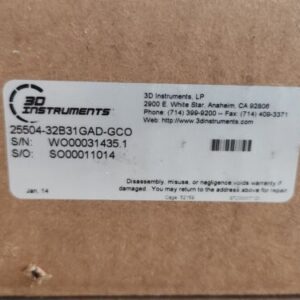 3D Instruments 25504-32B31GAD-GCO Pressure Gauge 4-1/2" 0-2000Psi 1/4" +Warranty - Image 9