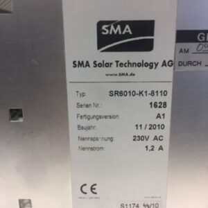 SMG SR6010-K1-8110 230V *Fast Shipping* Warranty! - Image 6