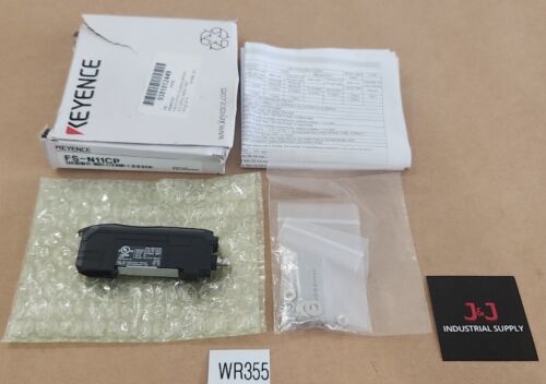 *NEW* Keyence FS-N11CP Fiber Optic Sensor Amplifier 12-24Vdc Class 2 + Warranty! Main Image
