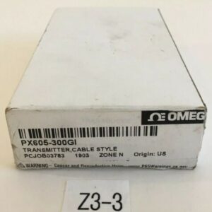 *New Open Box* Omega PX605-300GI Pressure Transducer Transmitter Warranty - Image 1