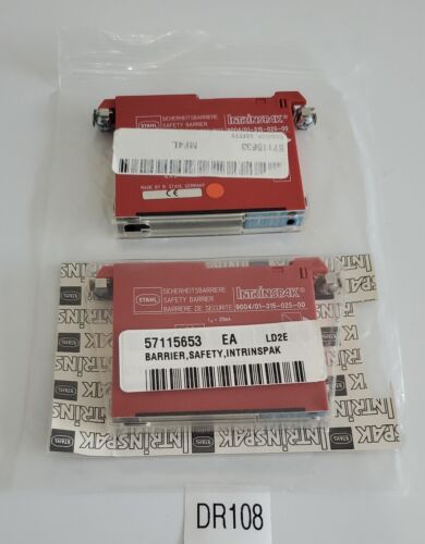 *PREOWNED* LOT OF 2 Stahl Intrinspak 9004/01-315-025-00 Safety Barrier +Warranty Main Image