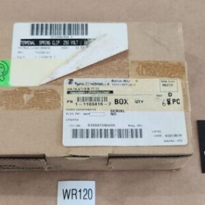 *NEW* [6] Tyco Electronics 1-1103416-7 Spring Clip Terminal HA.16.STI + Warranty - Image 1