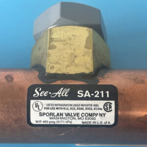 *NEW* Old Stock- Sporlan See-All SA-211 WP 460 PSIG || Warranty 🇺🇸 Fast Ship - Image 2