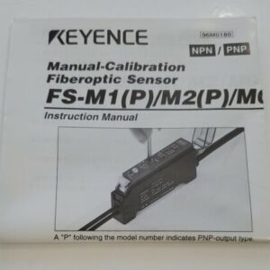 *NEW IN BOX* Keyence FS-M2 Manual Calibration Fiberoptic Sensor + Warranty! - Image 5