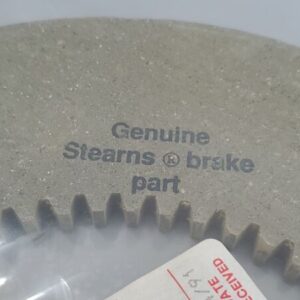*NEW* Stearns 8004 206 00 Brake Friction Crane Disc 35 Ton Hoist 10" + Warranty! - Image 2