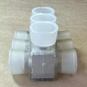 NEW NO BOX- Panduit PCSB350-3 / 350KCMIL - #10STR #10SOL AL9CU Aluminum Block - Image 3