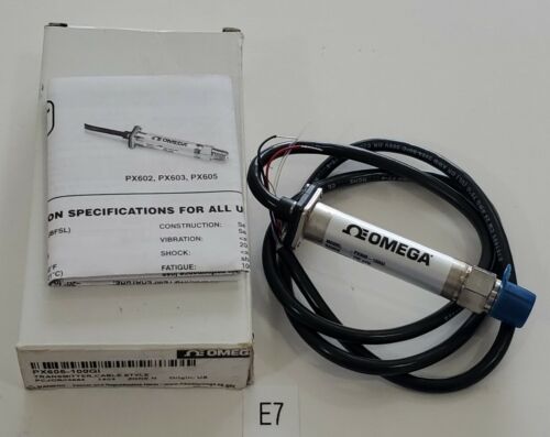*NEW* Omega PX605-100GI Pressure Transducer Transmitter 100 PSIG + Warranty! Main Image