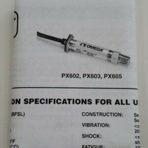*NEW* Omega PX605-100GI Pressure Transducer Transmitter 100 PSIG + Warranty! - Image 8