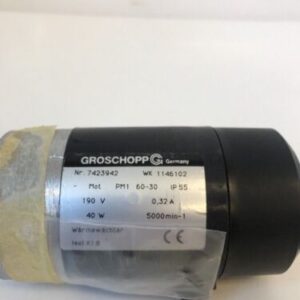 New Groschopp Nr. 7423942 WK 1146102 Motor *Fast Shipping* Warranty! - Image 2