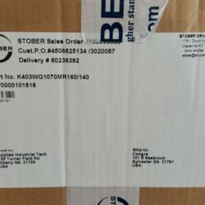 *NEW* Stober K403WG1070MR160/140 Helical Gear Reducer Input Hp 1.31 kW 0.98 - Image 12