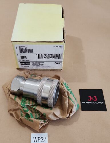 *NEW SURPLUS* Parker SH6-62 Quick Coupling Coupler Female + Warranty! Main Image