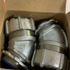 Thomas & Betts 1 1/2" 45 Degree Liquidtight Flexible Metal Conduit Fitting (4) - Image 3