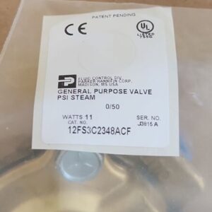 *NEW* Parker 12FS3C2348ACF Gold Ring Unit Valve 3/4" NOT/ORF W69-258 + Warranty! - Image 3