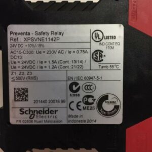 *PREOWNED* SCHNEIDER ELECTRIC XPS-VNE SAFETY RELAY XPSVNE1142P + WARRANTY! - Image 3