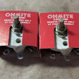 (2) NEW IN BOX- Ohmite Wirewound Rheostat Potentiometer RJS50R 50ohm 50W 🇺🇸 - Image 3