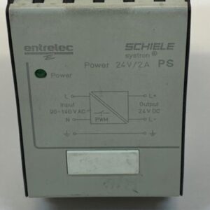 ENTRLEC/SCHIELE 24V 2A PS SYSTRON POWER SUPPLY FAST SHIPPING!*WARRANTY* - Image 2