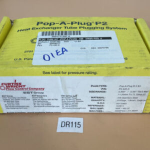 FACTORY SEALED-Pop-A-Plug P2 Heat Exchanger Tube Plugging System P2-440-S 0.440” - Image 1