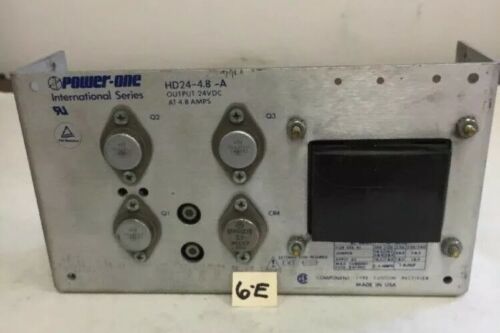 POWER ONE HD24-4.8-A REGULATED POWER SUPPLY 24 V *WARRANTY* Main Image