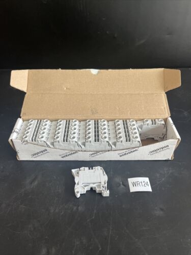 *NEW LOT OF 22* ENTRELEC ABB M4/6 60947-7-1 TERMINAL BLOCK Main Image
