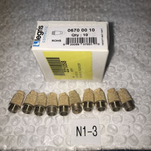 * NEW LEGRIS CONNECTIC 0670-00-10 BRONZE SILENCER # Main Image