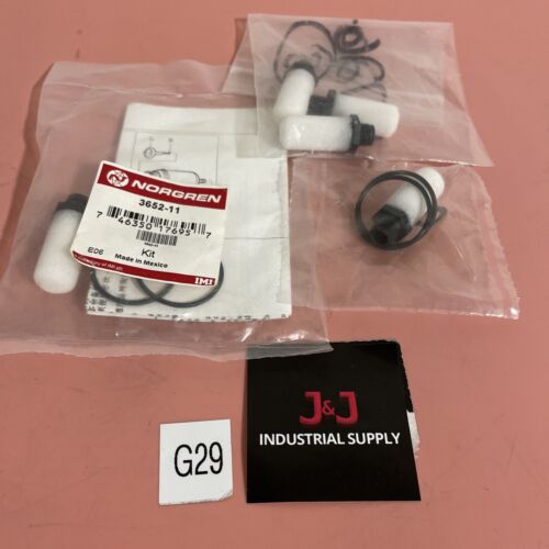 Norgren Filter Element P/N 3652-11 (Lot Of 5) 3 W/O Seals Fast Shipping Main Image