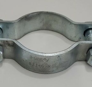 *NEW* BOX OF 25 Cooper B-Line B3140-2 ZN Pipe Clamps 2" Steel Zinc + Warranty! - Image 3