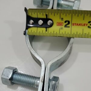 *NEW* BOX OF 25 Cooper B-Line B3140-2 ZN Pipe Clamps 2" Steel Zinc + Warranty! - Image 6