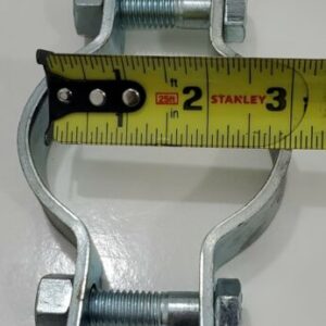 *NEW* BOX OF 25 Cooper B-Line B3140-2 ZN Pipe Clamps 2" Steel Zinc + Warranty! - Image 7