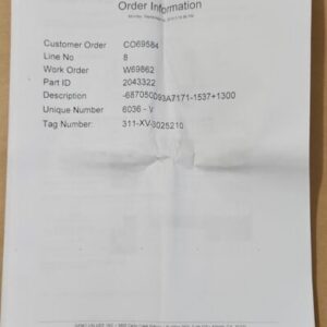 *NEW* Gemü 311-XV-3025210 2043322 Valve Body AL6XN 81FM 6036-V SFV5 + Warranty! - Image 8