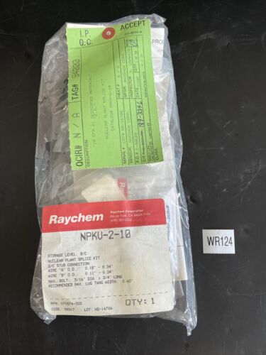 *NEW* Raychem NPKU-2-10 Storage Level B/C Nuclear Plant Splice Kit Main Image