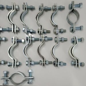 *NEW* LOT OF 17 Cooper B-Line B3140-2 ZN Pipe Clamps 2" Steel Zinc + Warranty! - Image 2