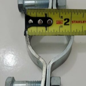 *NEW* LOT OF 17 Cooper B-Line B3140-2 ZN Pipe Clamps 2" Steel Zinc + Warranty! - Image 6