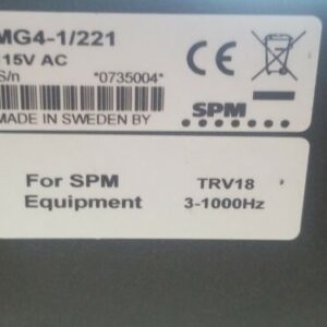 *PREOWNED* SPM MG-4 MACHINE GAURD MG4-1/221 115VAC FOR SPM TRV18 3-1000Hz - Image 9
