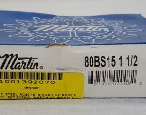 *NEW SEALED* Martin 80BS15 1 1/2 Finished Bore Roller Chain Sprocket + Warranty! - Image 2