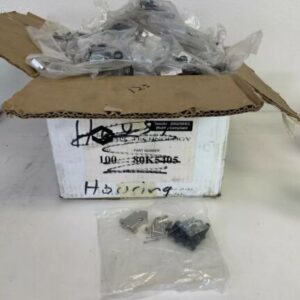 9 Pin Plastic Hood/Cover/Housing/Shell+screws (Lot Of 125) Fast Shipping! - Image 1