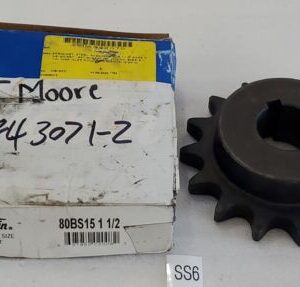 *NEW IN BOX* Martin 80BS15 1 1/2 Finished Bore Roller Chain Sprocket + Warranty! - Image 1
