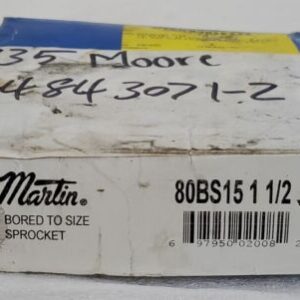 *NEW IN BOX* Martin 80BS15 1 1/2 Finished Bore Roller Chain Sprocket + Warranty! - Image 8