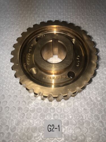 *New Worm Gear 458D885P4 4.579 Mfr.33670 Brass # Main Image