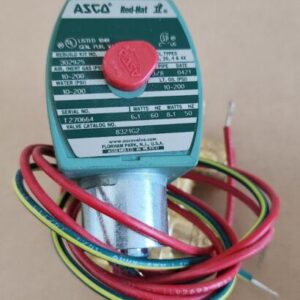 *NEW* Asco 8321G2 Red Hat Solenoid Valves 3/8" Pipe 220/240V 3-Way + Warranty - Image 2