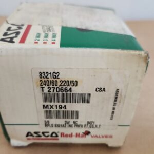 *NEW* Asco 8321G2 Red Hat Solenoid Valves 3/8" Pipe 220/240V 3-Way + Warranty - Image 8