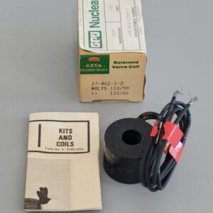 *NEW IN BOX* Asco 27-462-1-D Solenoid Valve Coil 110/120V 50/60Hz + Warranty! - Image 1