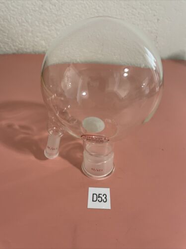 WILMAD LABGLASS 500ml Glass 2-Neck Round Bottom Flask 29/26 & 10/30 Main Image