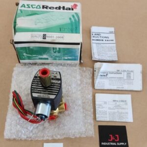 *NEW* Asco EF8317G035 Red Hat Valve 1/4" Pipe 3W NC 110/120V 50/60Hz + Warranty! - Image 1