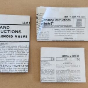 *NEW* Asco EF8317G035 Red Hat Valve 1/4" Pipe 3W NC 110/120V 50/60Hz + Warranty! - Image 10