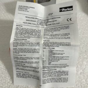 Parker Skinner Valve 71315SN2EN00N0H111P3 NIB Fast Shipping!+ Warranty - Image 7