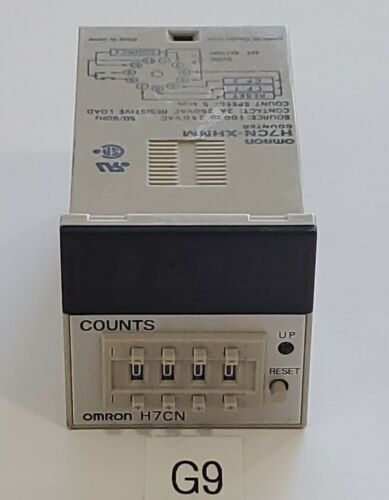 *PREOWNED* Omron H7CN-XHNM Counter 100 to 240Vac 11 Pin + Warranty! Main Image
