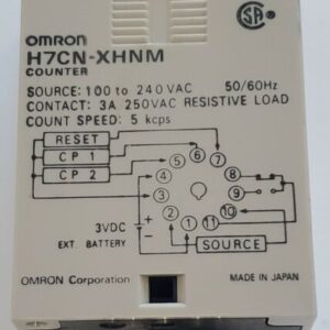 *PREOWNED* Omron H7CN-XHNM Counter 100 to 240Vac 11 Pin + Warranty! - Image 5