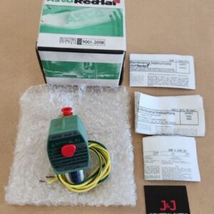 *NEW* Asco HT8262H002 Red Hat Valve 2-Way 1/8" Pipe 110/120V 50/60Hz + Warranty! - Image 1