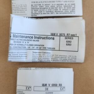 *NEW* Asco HT8262H002 Red Hat Valve 2-Way 1/8" Pipe 110/120V 50/60Hz + Warranty! - Image 6