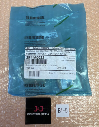 (4) FACTORY SEALED- Biesse Thrust Roller Bearing || FAST SHIPPED 🇺🇸 WARRANTY! Main Image